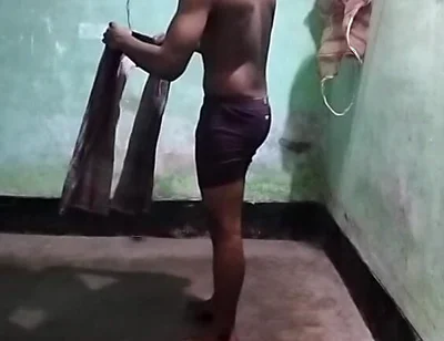 Straight Friend First Time Catch-up in Underwear Twink Boy