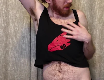 Dancing and Strip Teasing in a Crop Top Gstring