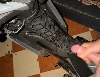 Cum of My Bike