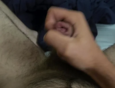 Wanking My Big Hard Cock POV