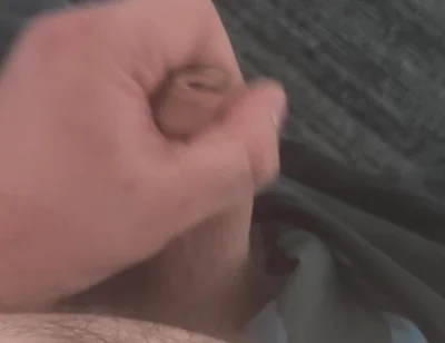 Fat Hairy Bear Jerks off in the Office and Cums on the Floor