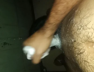 Man in the Shower Licks His Shoulder and Suddenly Feels Like Masturbating
