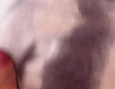 Masturbation with a Dick on a Pillow and Freehands Cum