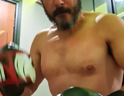 Gouine Wrestler - POV Muscle Worship Training Session