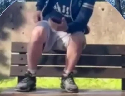 Amateur Boy Lost a Bet and Had to Expose and Touch His Cock in a Park