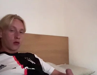 Soccer Bro Horny Masturbating