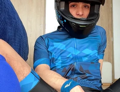 Suit Bike and Cum
