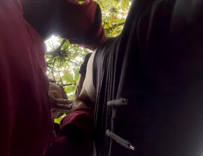 Sucking My Classmate’s Dick on Campus