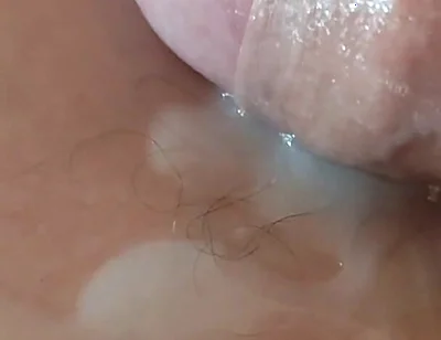 Super Slow Motion in Massive Male Orgasm.
