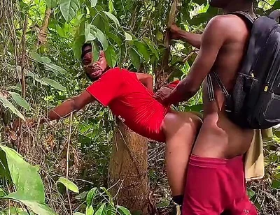 Two Class Mate Fucking in a Bush