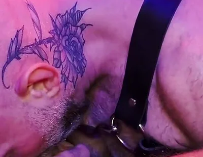 Leather Sling Obedience Mason Cross's Hardcore Dungeon Less