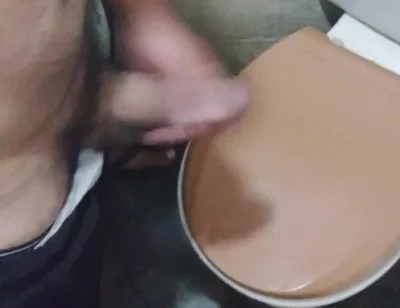 Cum in Bathroon