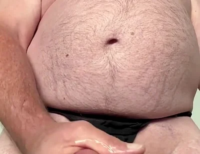 A Really Nice Cumshot While Standing and Jerking