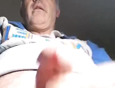 A Quick with Cumshot Just Got up From the Hot Bed