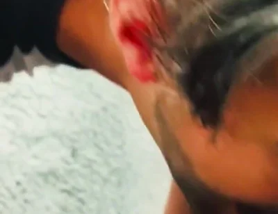 Afroblackxxx Gives Merciless Oral to Deepthroatxxxxl