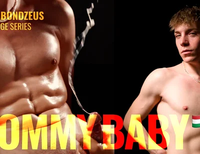 Blond Hungarian Muscular Twink Got Edged Ending with Huge Cumshot