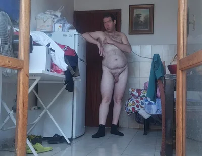 Naked Boy All Alone