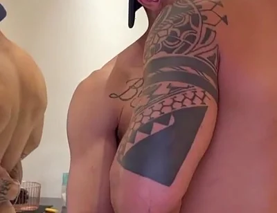 3 Big Cocks Gay Group Azael Maluma Fucks Cute Hardcore Anal
