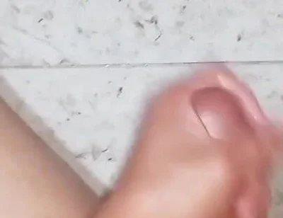 A Passionate POV Handjob with a Pleasurable Vibe in the Bathroom