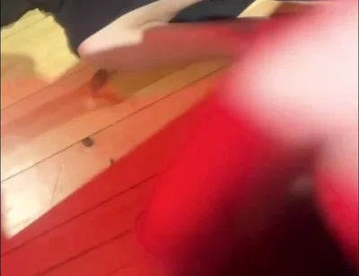 Amateur Boy Pissing in a Glass Held in His Friend's Mouth