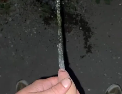 Teen Boy Pissing Outdoor