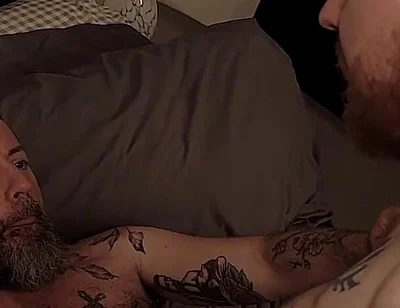 Dirty Barber Bear Takes Ginger Upstairs for a Tip