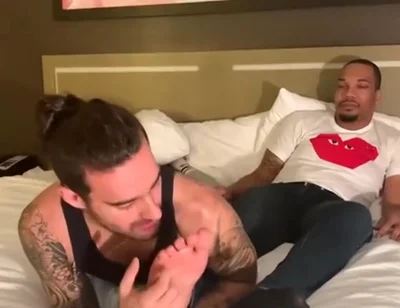 Reds Feet Worshipped