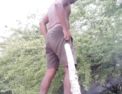 Xhard on Dick on Duty in Forest Alone