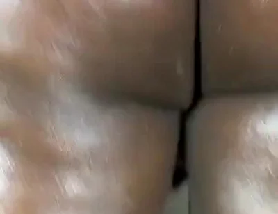 What a Sweet Ebony Mature BBW Pounding Him Real Good on the Couch