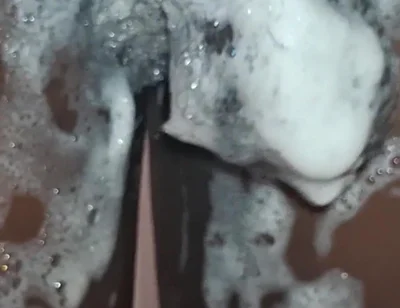 Cms Cleaning His Big Black Uncut Cock