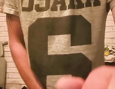 Big Dick Wanking and Smoking
