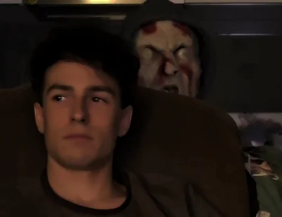 Twink Is Surprised by a Perverted Masked Man on Halloween
