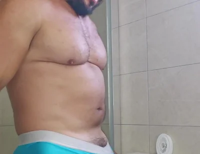 Today I Woke up Very Horny, I Pumped My Dick and Got It Rock Hard.