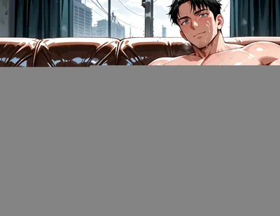 Ai Generated Intense Muscle Men