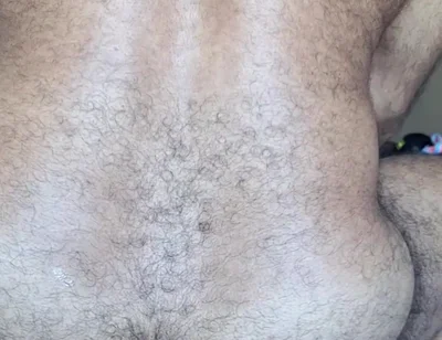 Bearded Stepfather Getting Into the Bear. Bareback and Cumshot