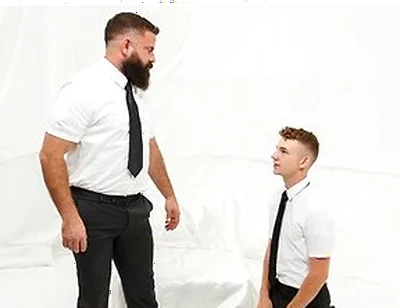 Altar Boy Jack Waters Breeds Hunk Bishop Timber Adams During Special Ritual