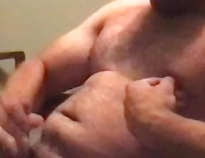 Squirting Cum on Myself