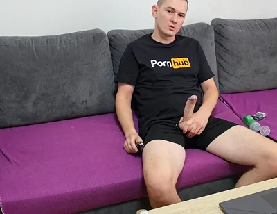 Horny Big Dick Guy - Hot Masturbation, Intense Orgasm and Massive Cumshot