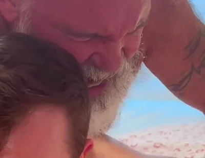 Hairy Bear Stepdaddy Breeds His Cub, Part 2
