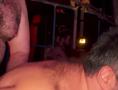 Chub Hairy Bb Orgy at Rectumbcn 2