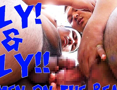Fly! & Fly!! Semen on the Beach