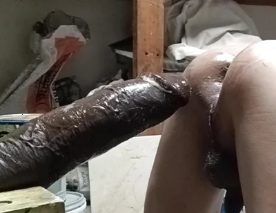 Always Against a Huge Dildo