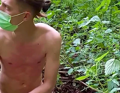 Hardcore!!! Stinging Nettles Video with Intense Suffering