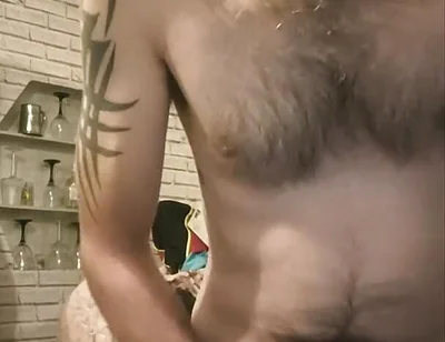 Wanking My Big Hard Dick and Smoking a Cigarette