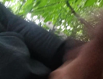 Cumshot at the Bus Stop