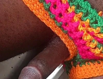 African Bisexuals Masturbating and Huge Cum