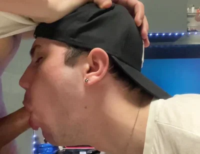 Deepthroat - He Cum on My Face