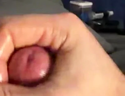 Jerking That Hairy Cock
