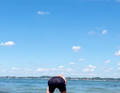 My Butt at the Beach