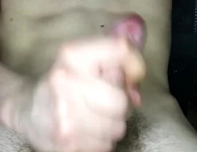 Young Man Jerking off His Big Cock